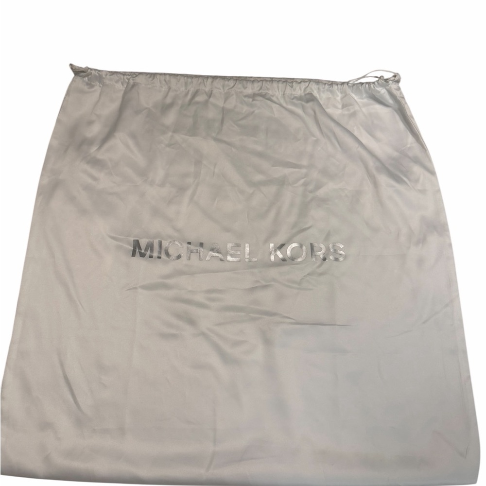 Michael Kors Black Quilted Leather Satchel Shoulder Bag Purse - Picture 7 of 7